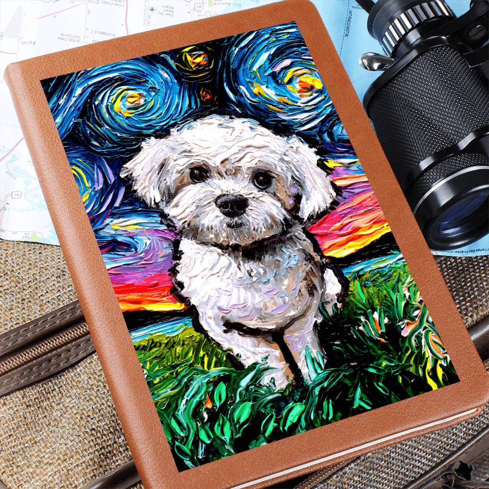 Maltipoo Leather Journal