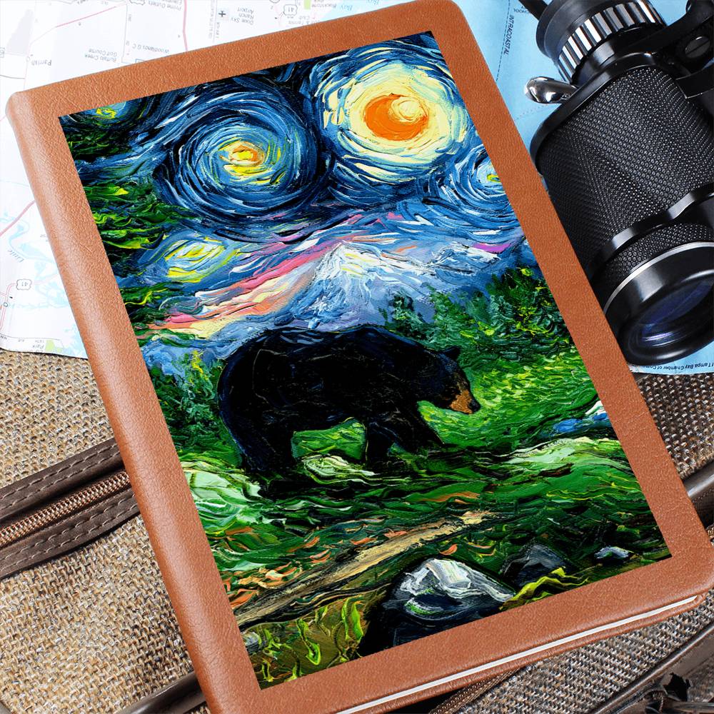 Smoky Night Leather Journal