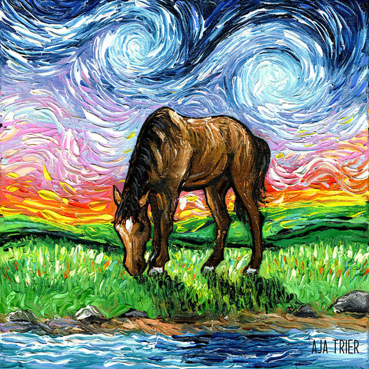 Meadow, 12x12 inches oil on canvas