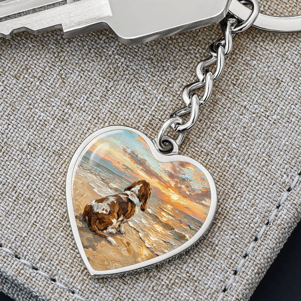 Beach Days - Basset Hound Heart