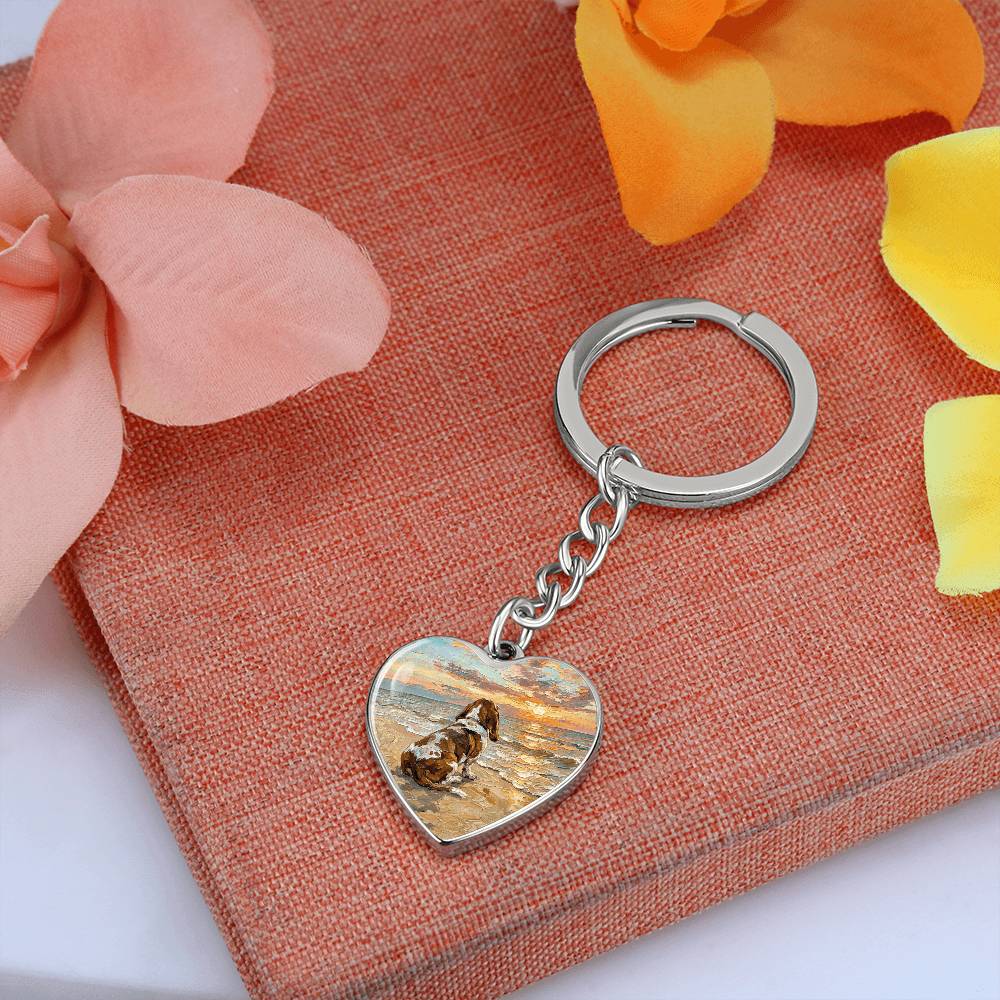 Beach Days - Basset Hound Heart