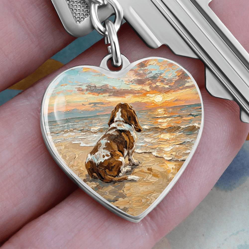 Beach Days - Basset Hound Heart