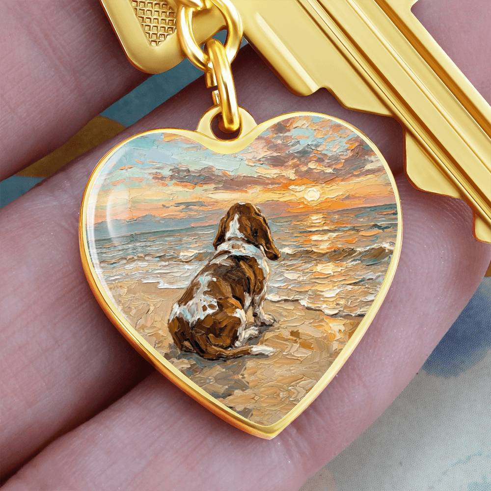 Beach Days - Basset Hound Heart