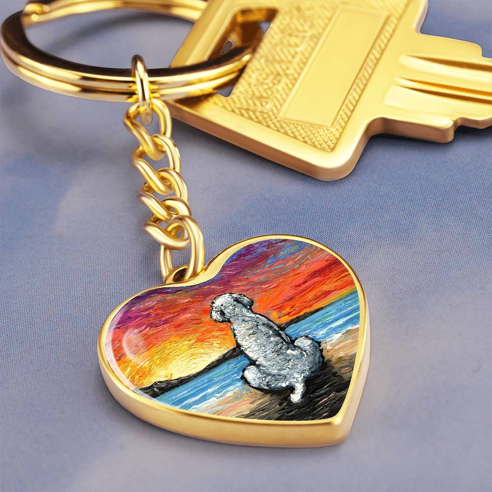 Beach Days - White Poodlependant