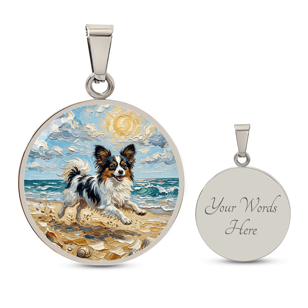 Beach Days - Papillon Round Necklace