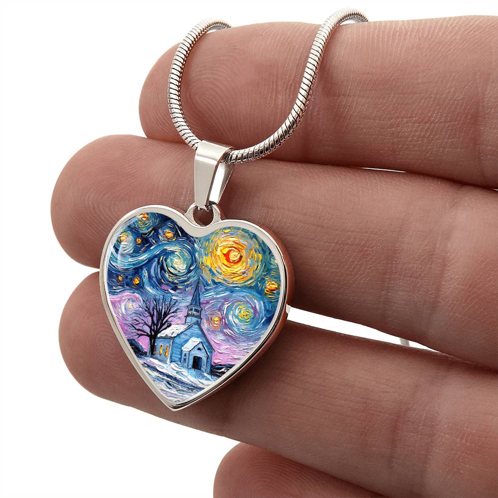 O Holy Night Starry Night Necklace