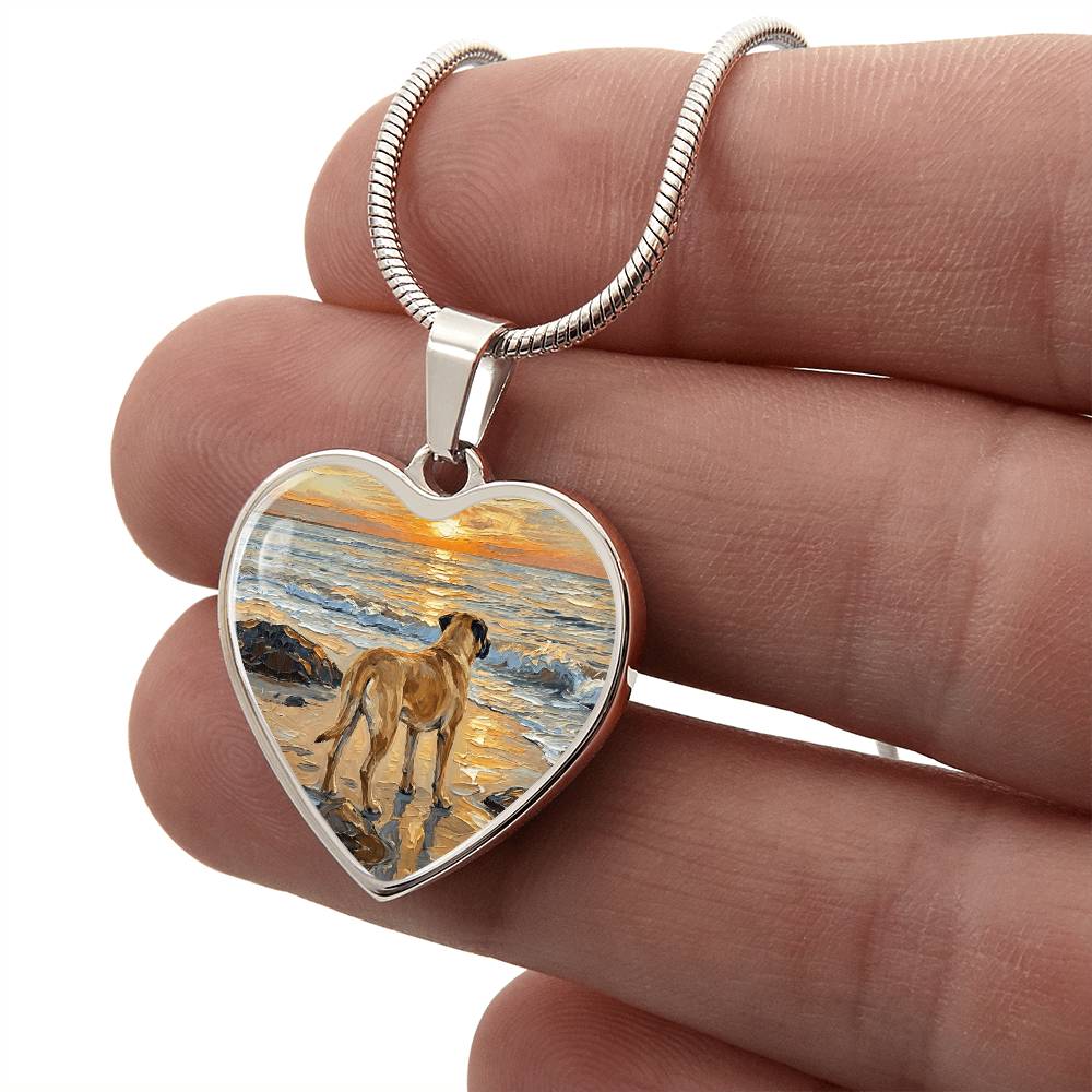 Beach Days - Chinook Heart Necklace