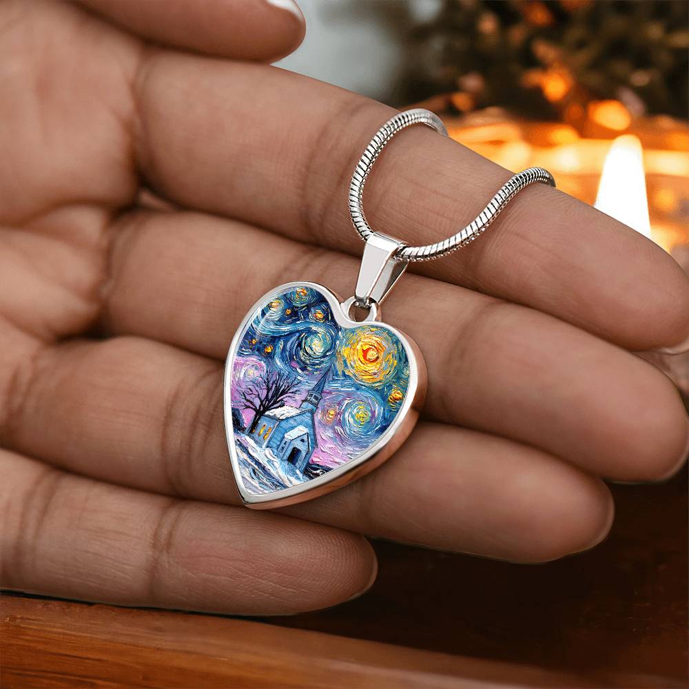 O Holy Night Starry Night Necklace