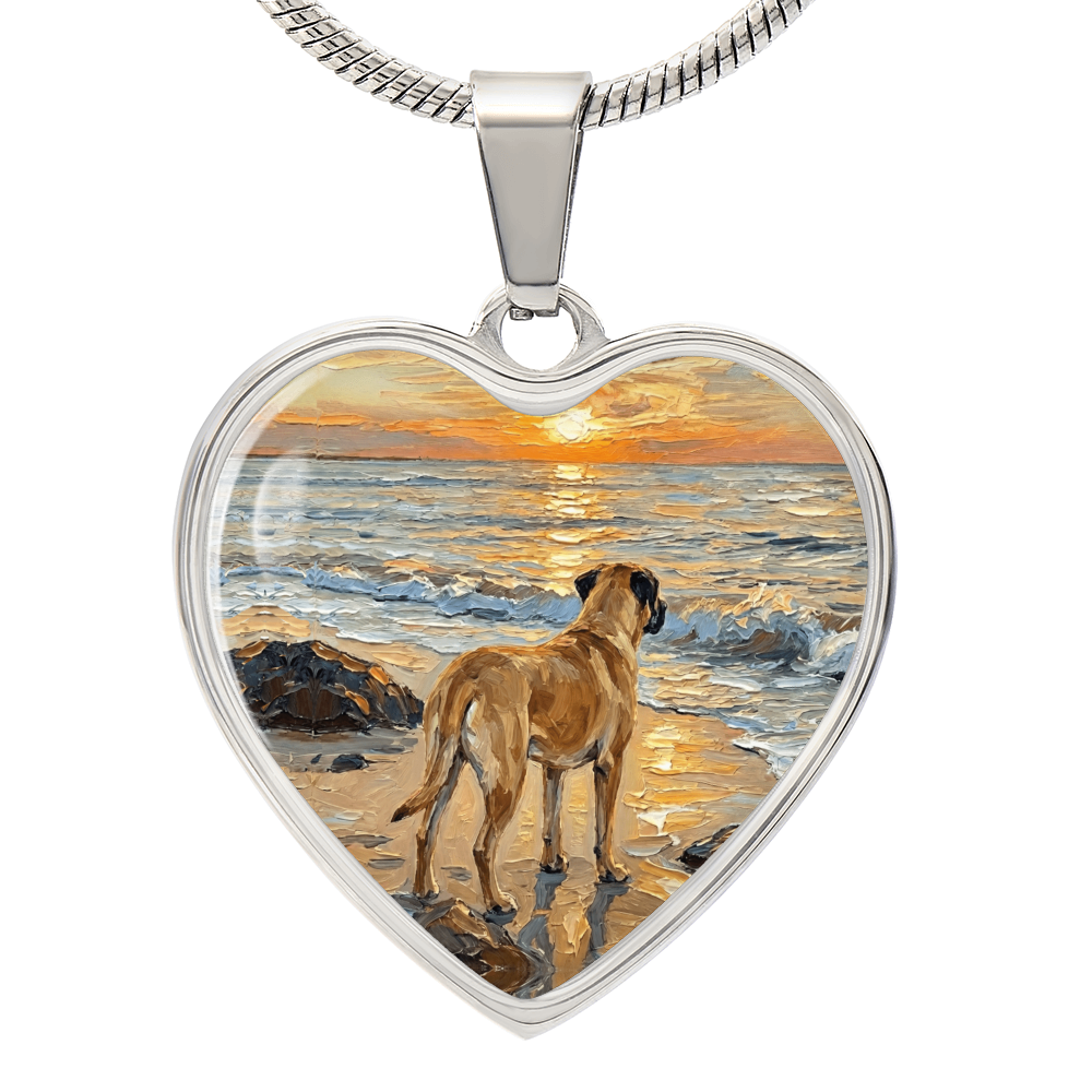 Beach Days - Chinook Heart Necklace