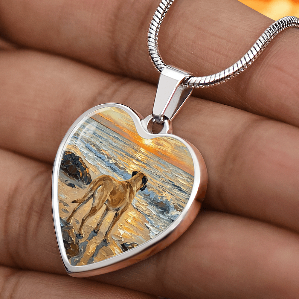 Beach Days - Chinook Heart Necklace