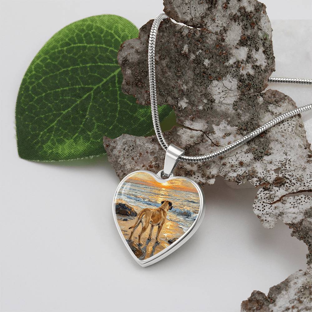 Beach Days - Chinook Heart Necklace