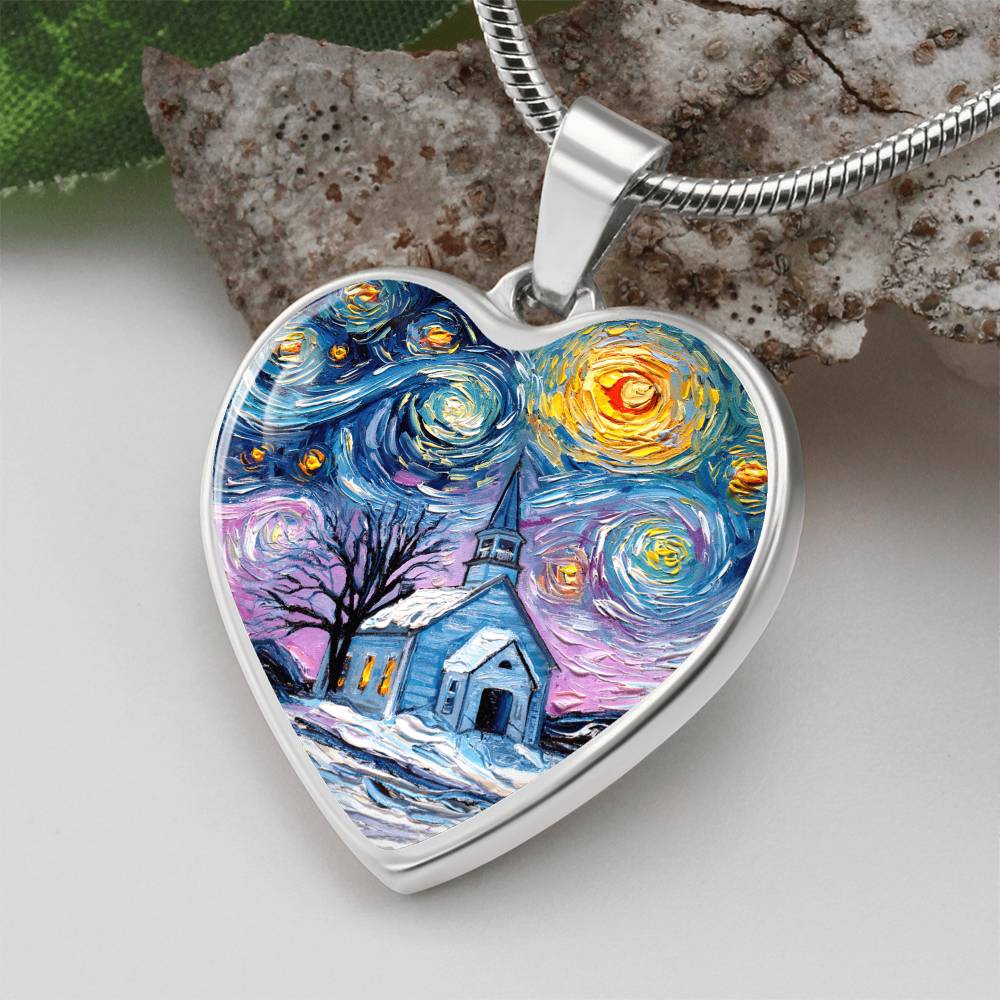 O Holy Night Starry Night Necklace