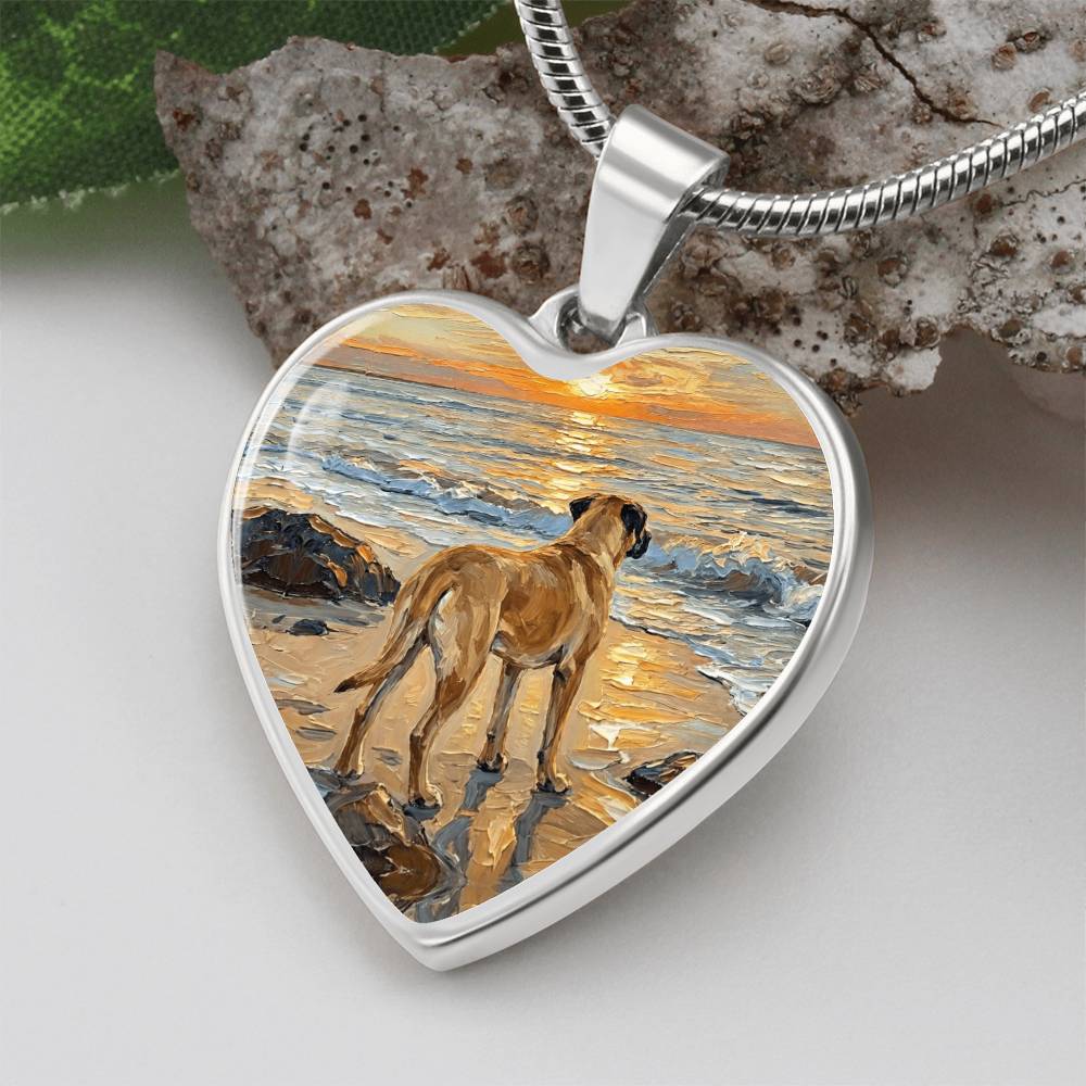 Beach Days - Chinook Heart Necklace