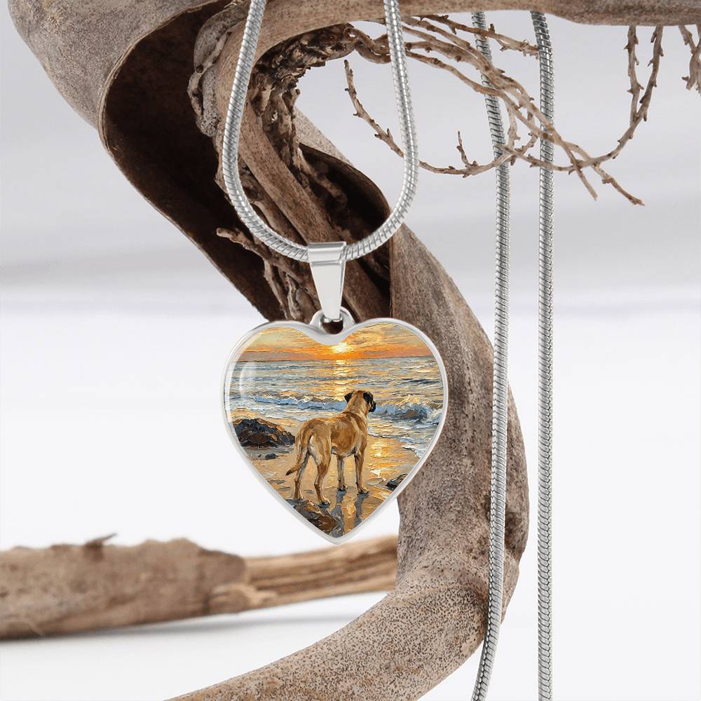 Beach Days - Chinook Heart Necklace