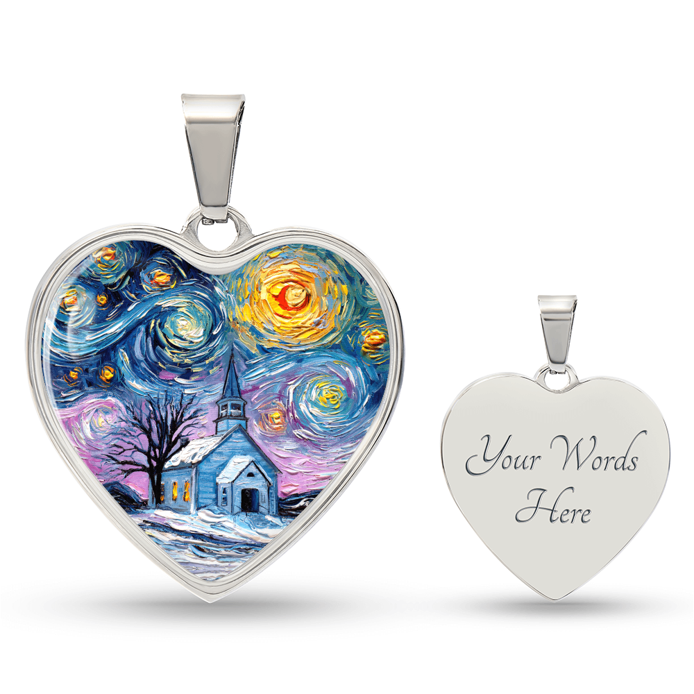 O Holy Night Starry Night Necklace