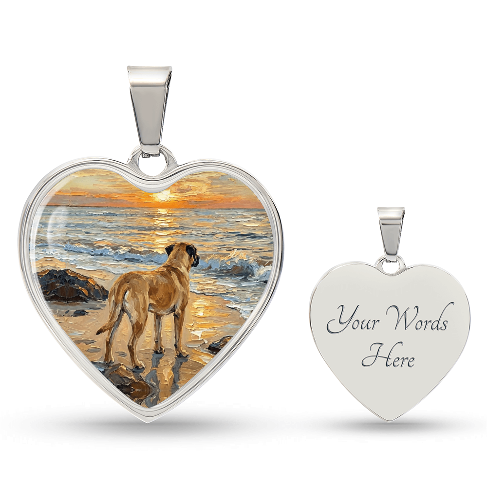 Beach Days - Chinook Heart Necklace