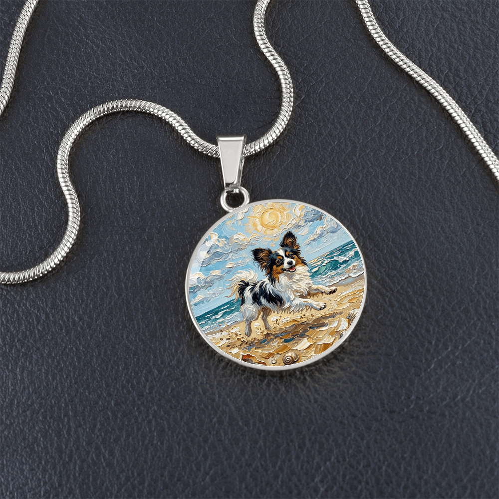 Beach Days - Papillon Round Necklace