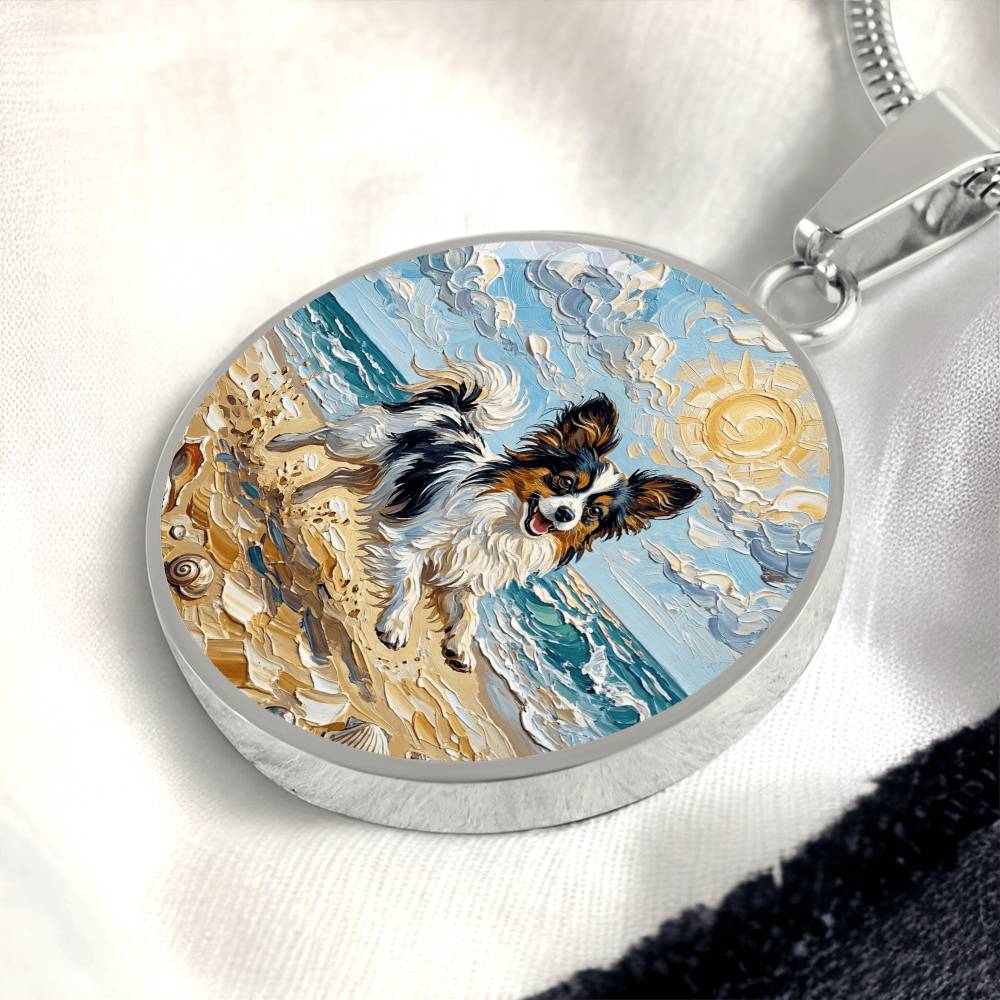 Beach Days - Papillon Round Necklace