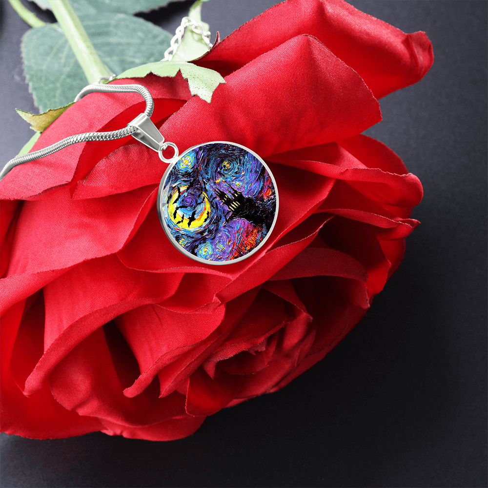 Transylvanian Night Starry Night Round Necklace