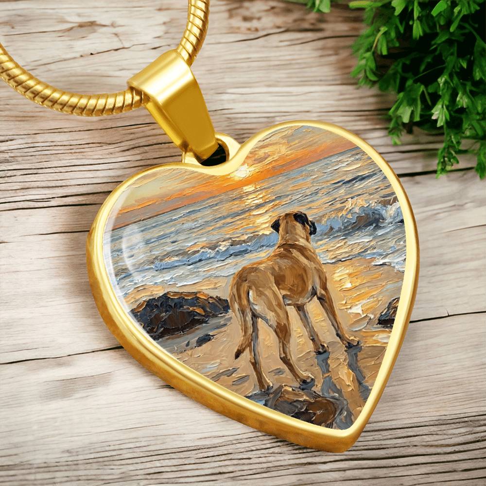 Beach Days - Chinook Heart Necklace