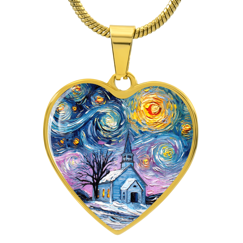 O Holy Night Starry Night Necklace