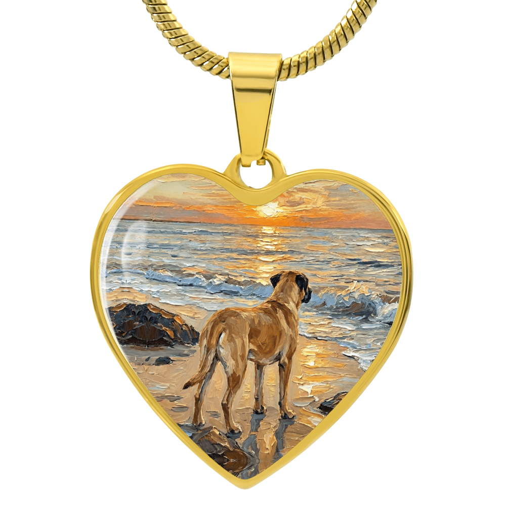 Beach Days - Chinook Heart Necklace