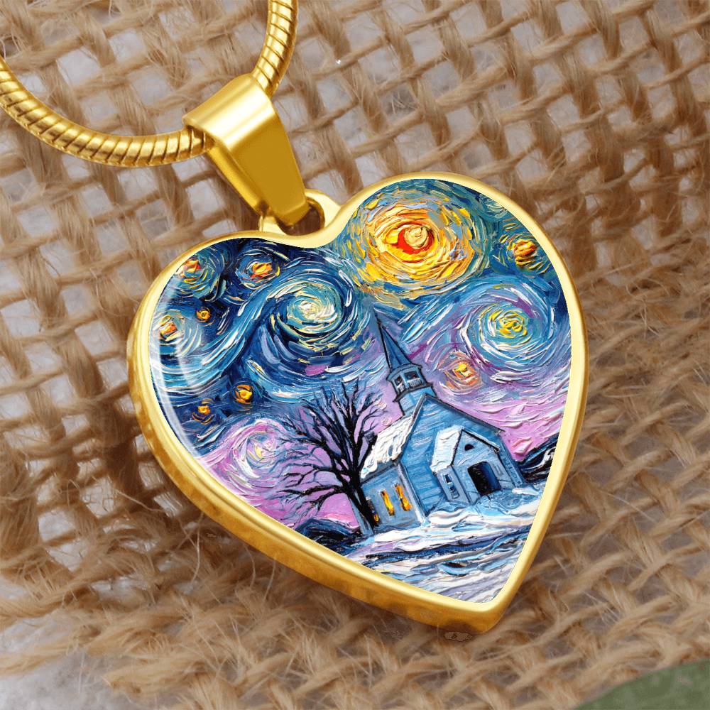 O Holy Night Starry Night Necklace