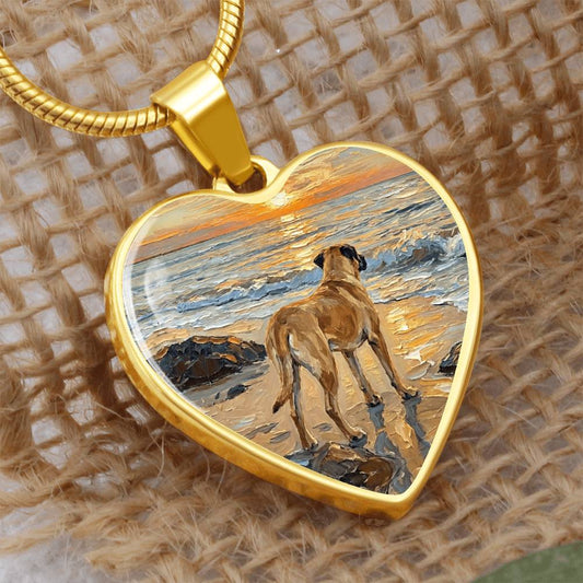Beach Days - Chinook Heart Necklace