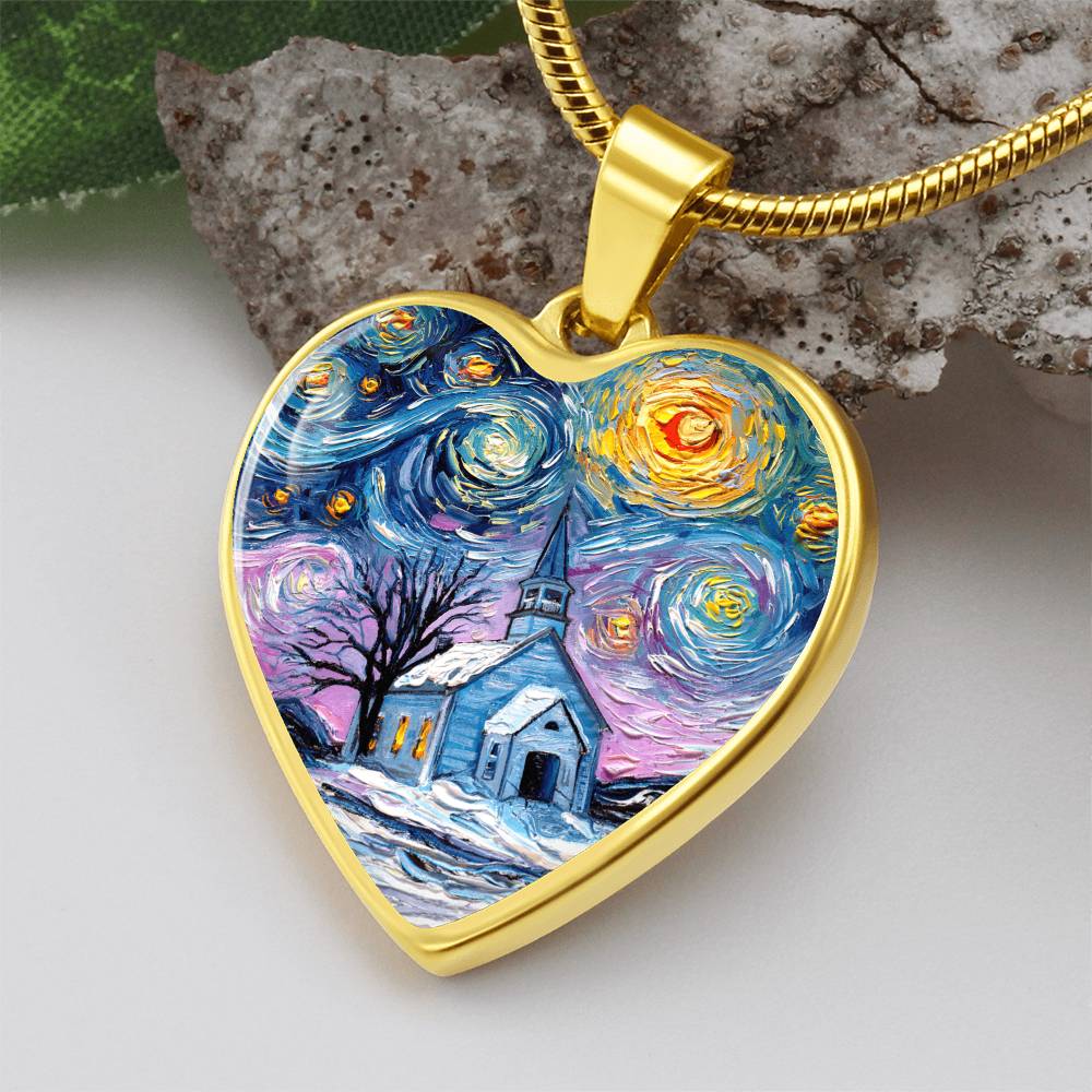O Holy Night Starry Night Necklace