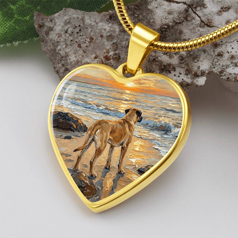 Beach Days - Chinook Heart Necklace