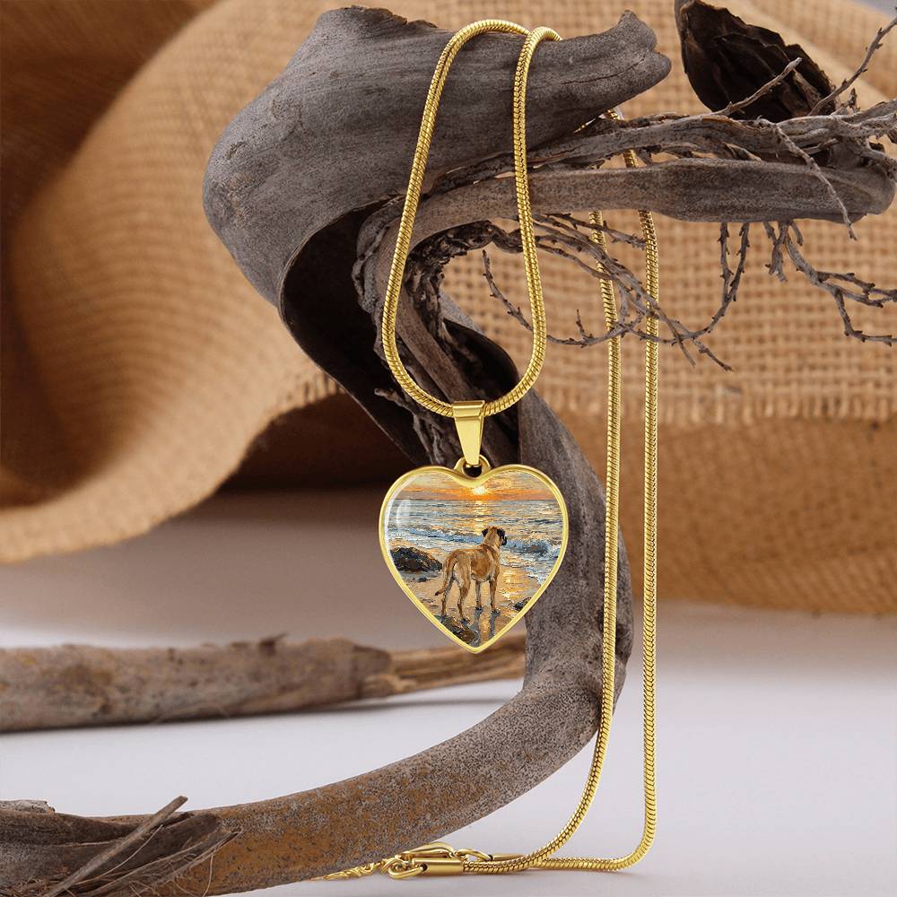 Beach Days - Chinook Heart Necklace