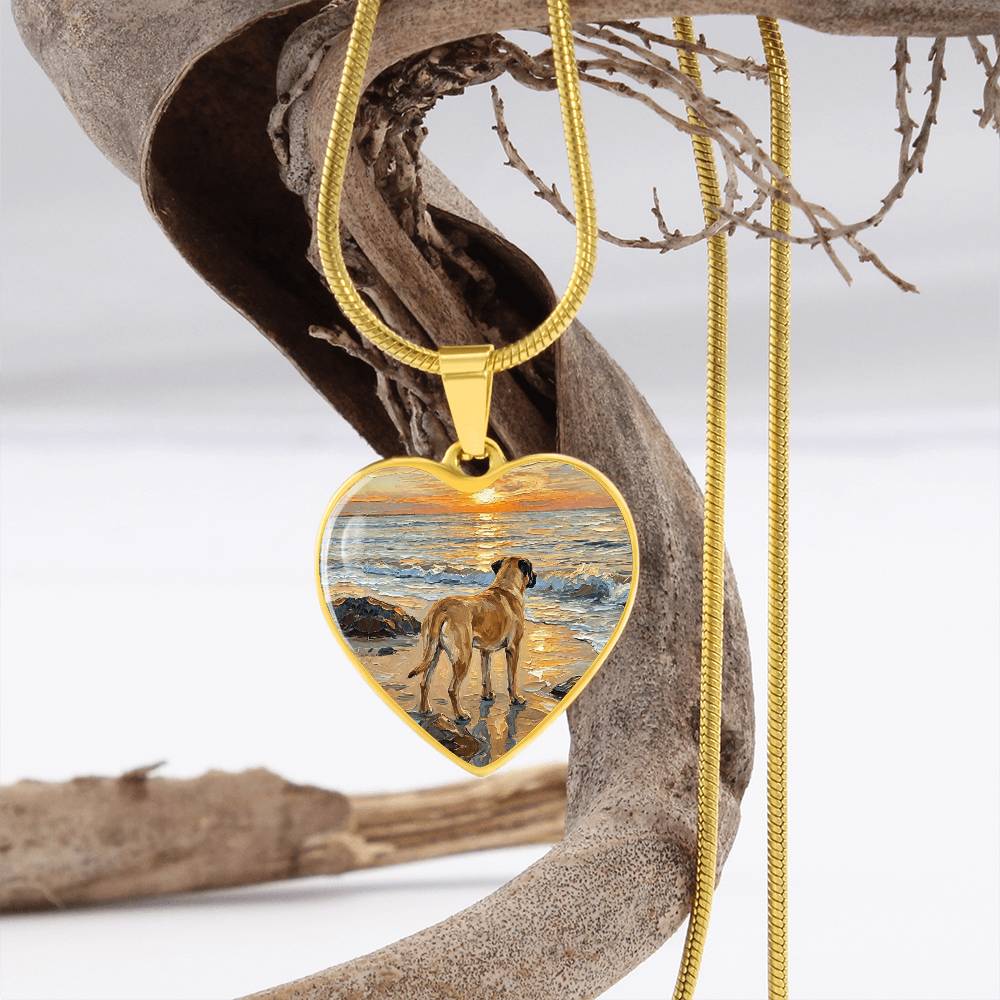 Beach Days - Chinook Heart Necklace