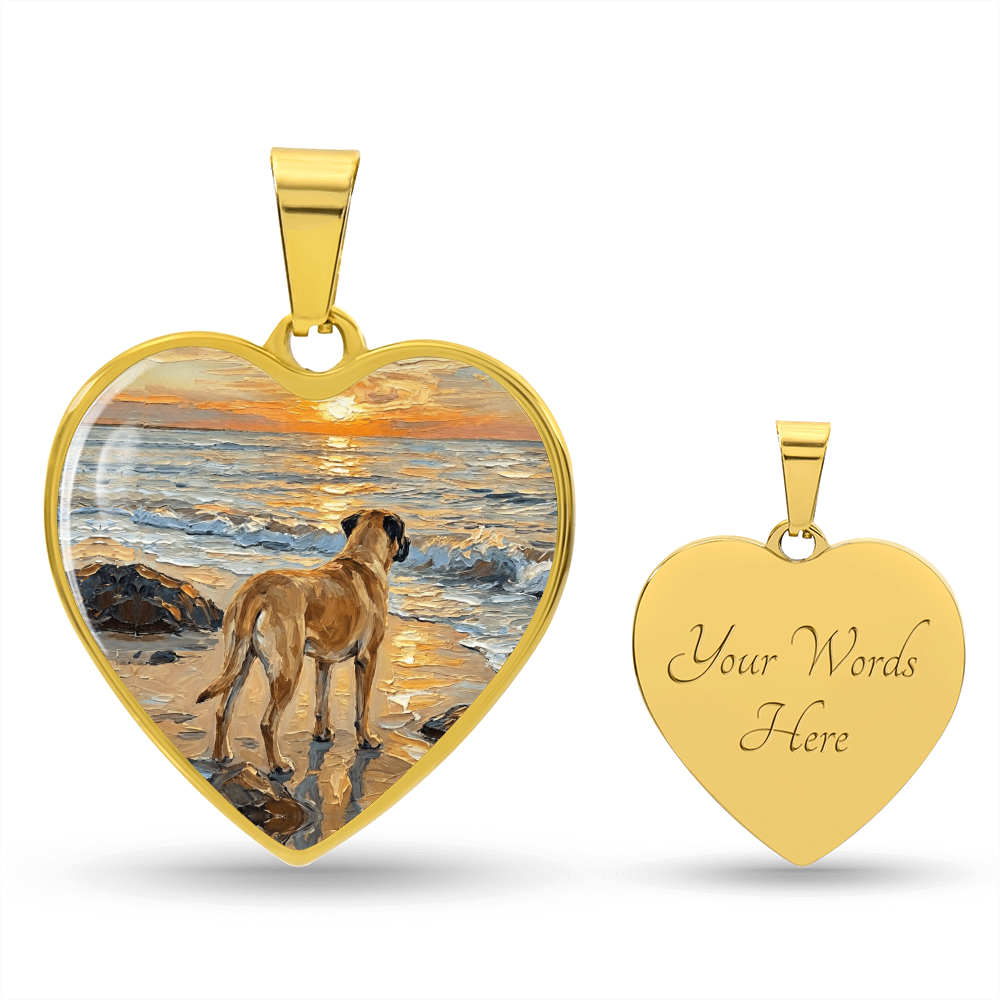 Beach Days - Chinook Heart Necklace