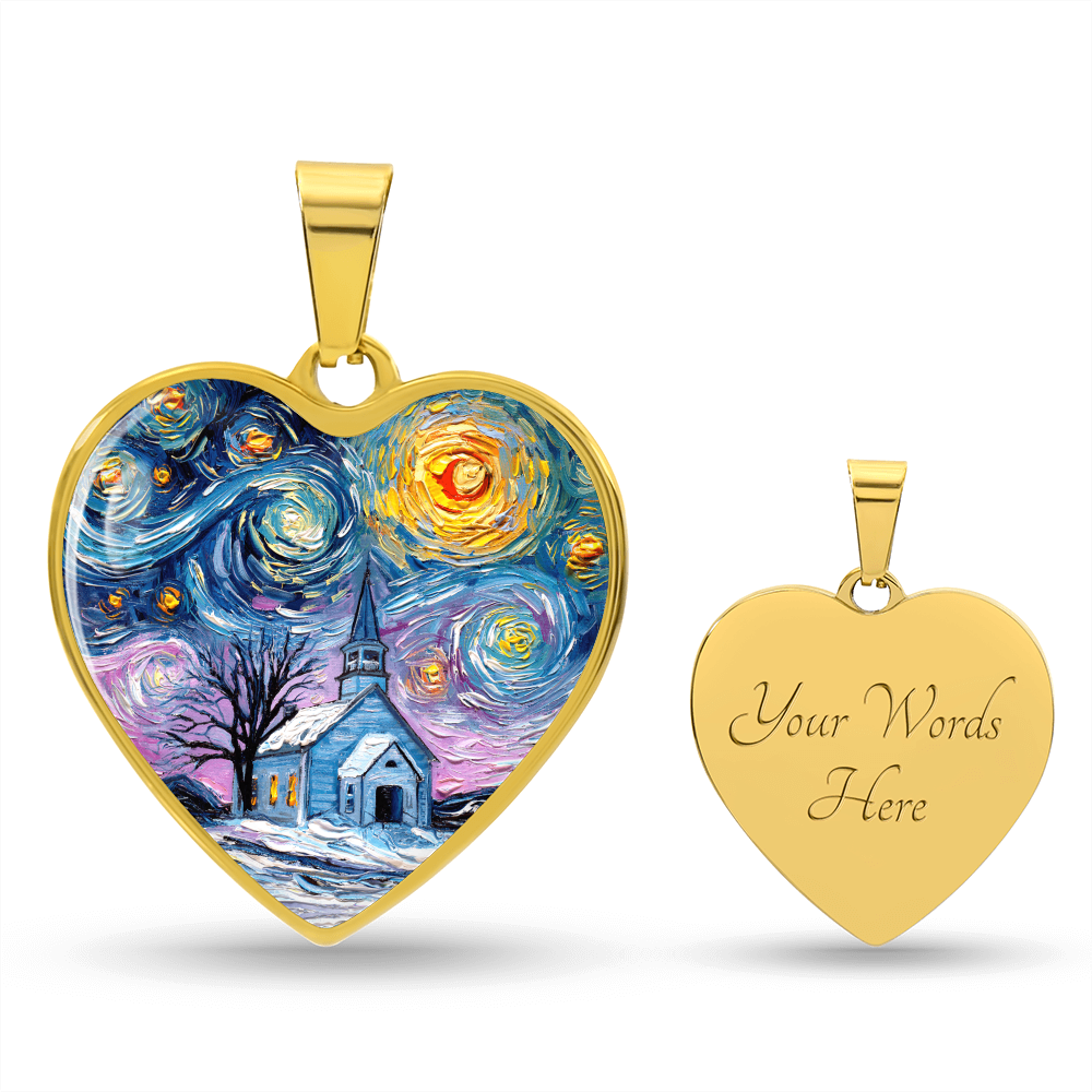 O Holy Night Starry Night Necklace