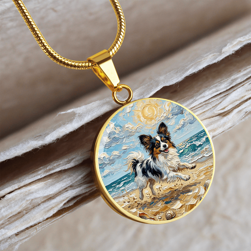 Beach Days - Papillon Round Necklace