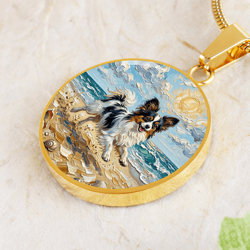 Beach Days - Papillon Round Necklace