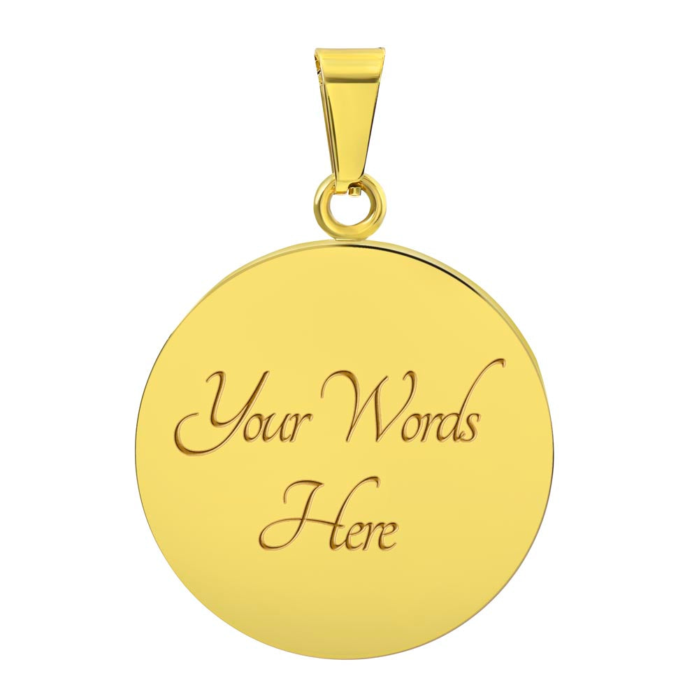 Faces of the City CXVI Round Necklace
