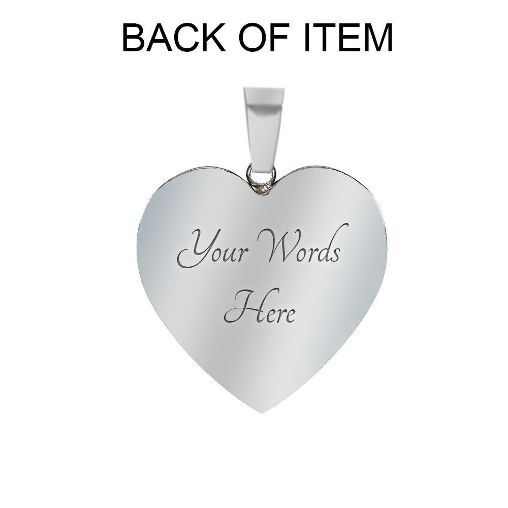 Beach Days - Nebelung Cat Heart Necklace