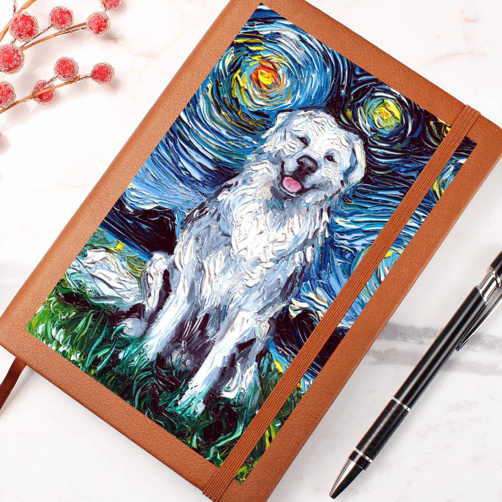 Great Pyrenees Leather Journal