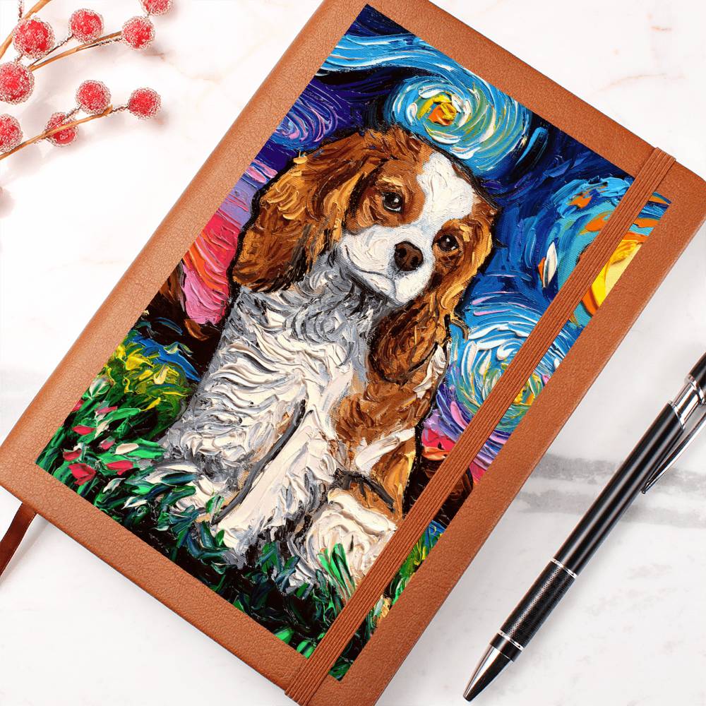 Blenheim Spaniel Leather Journal