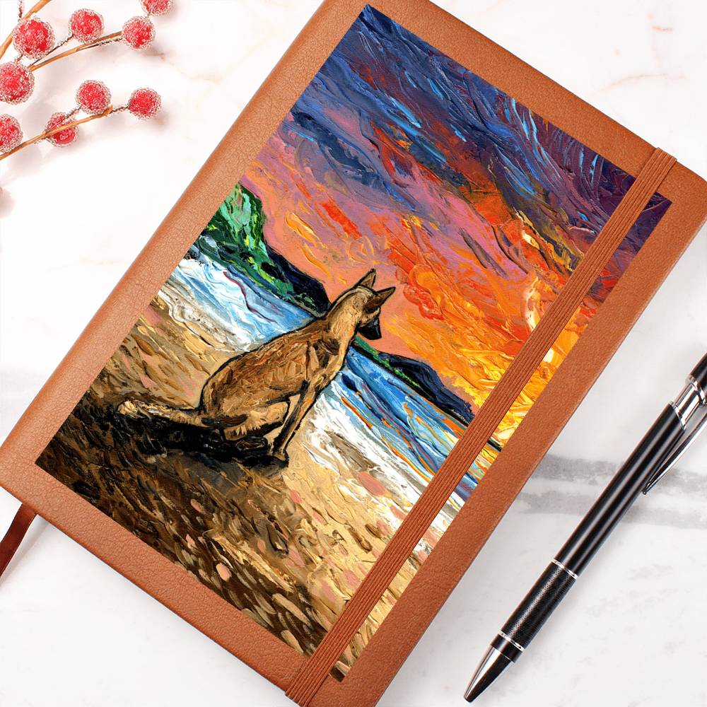 Belgian Malinois Leather Journal