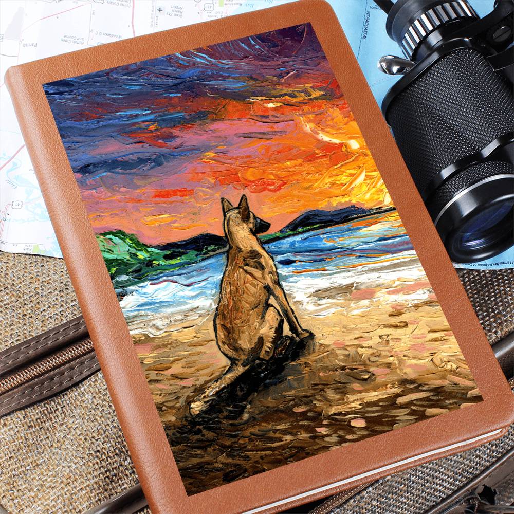 Belgian Malinois Leather Journal