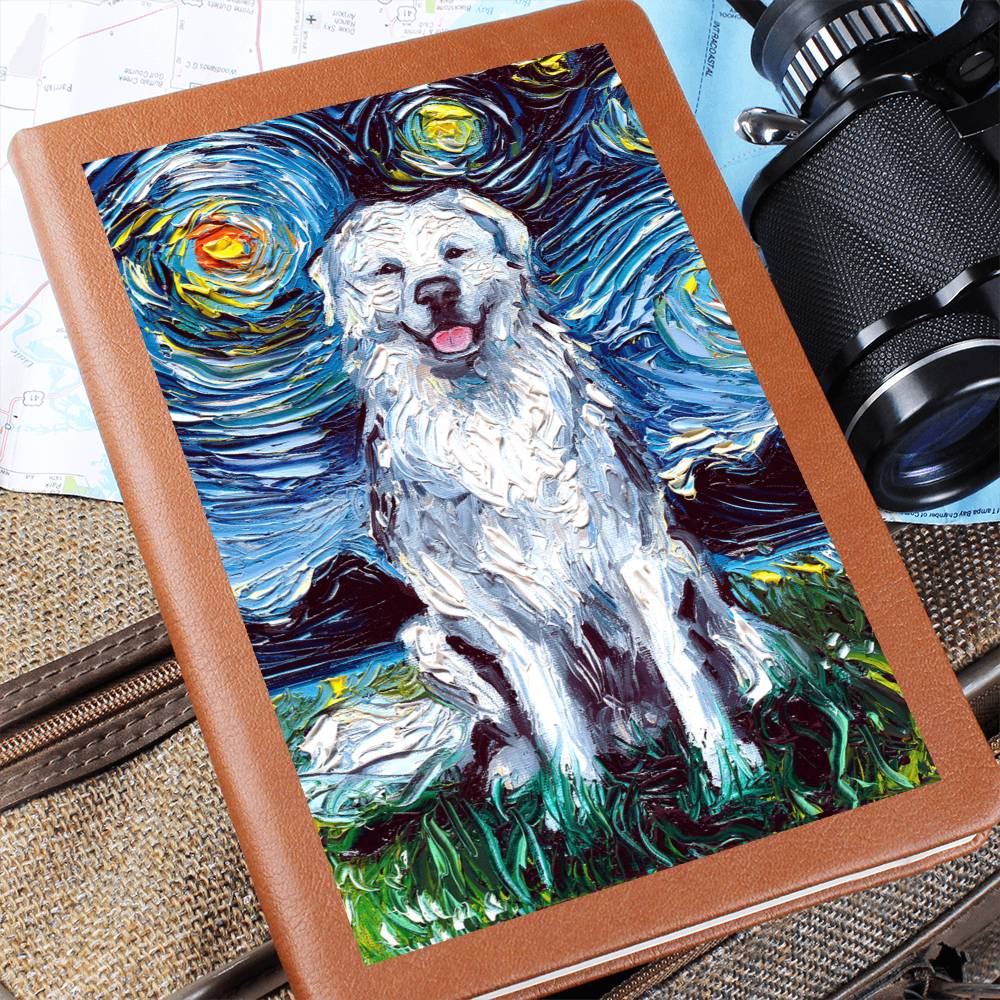 Great Pyrenees Leather Journal