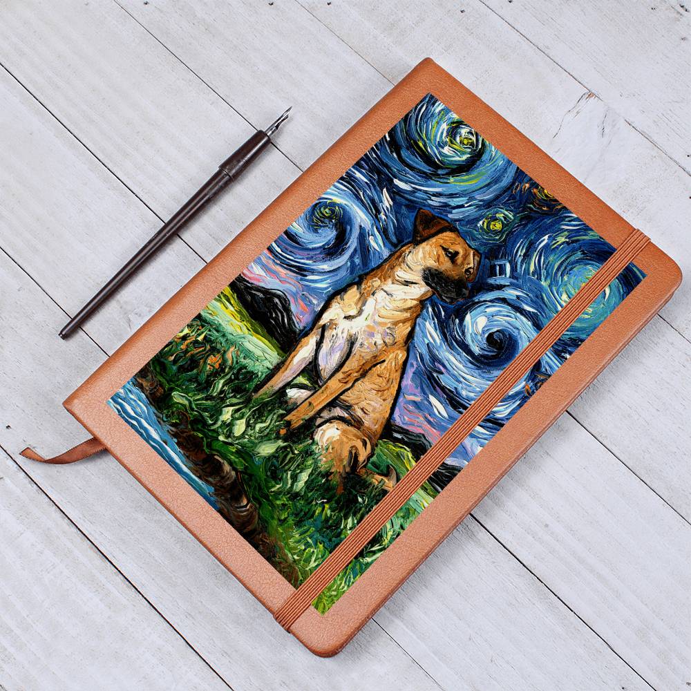Black Mouth Cur Leather Journal