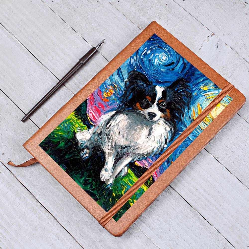 Papillon Leather Journal