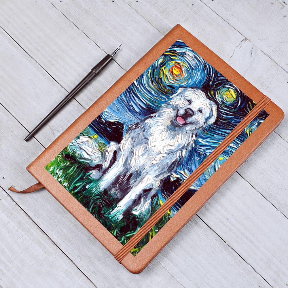 Great Pyrenees Leather Journal
