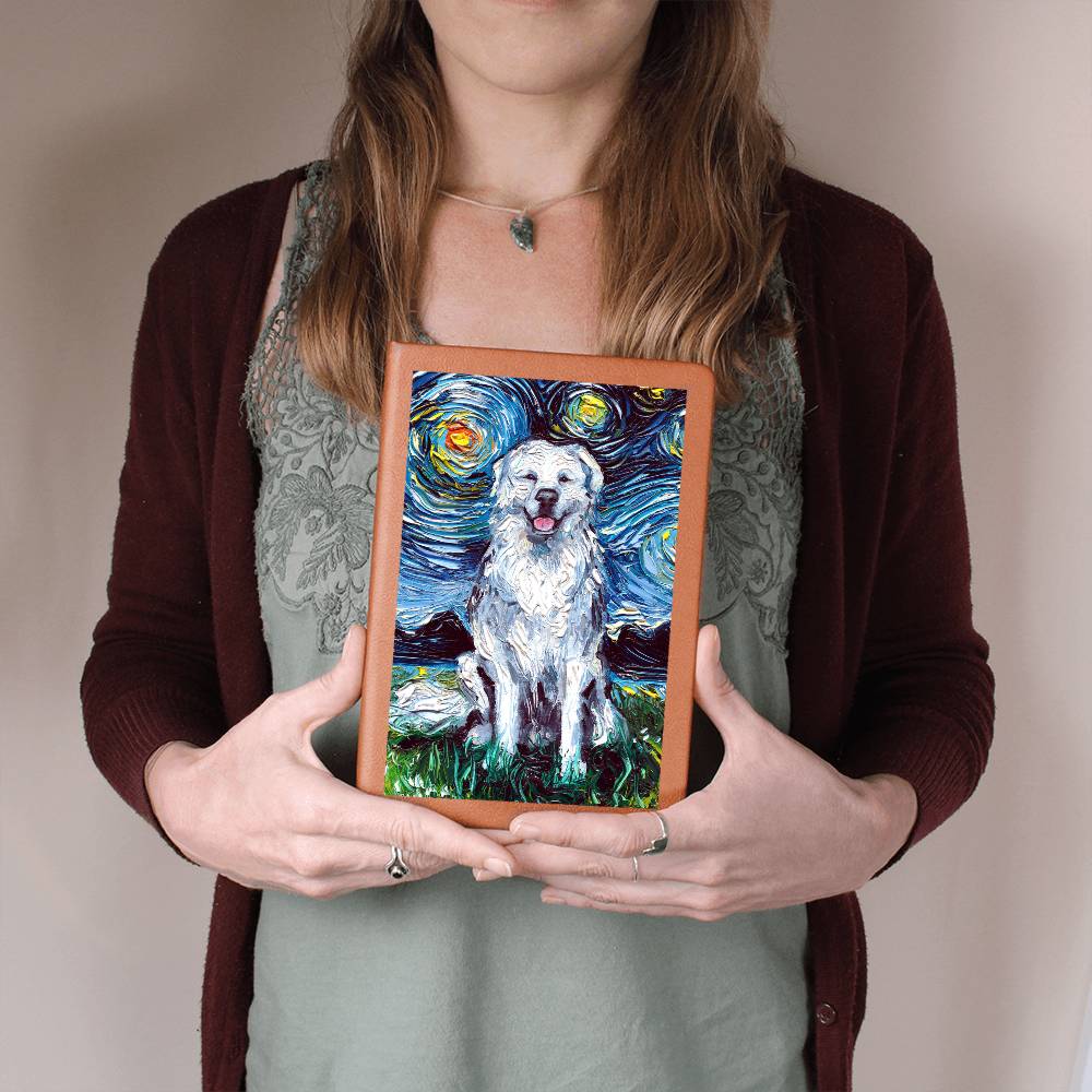 Great Pyrenees Leather Journal