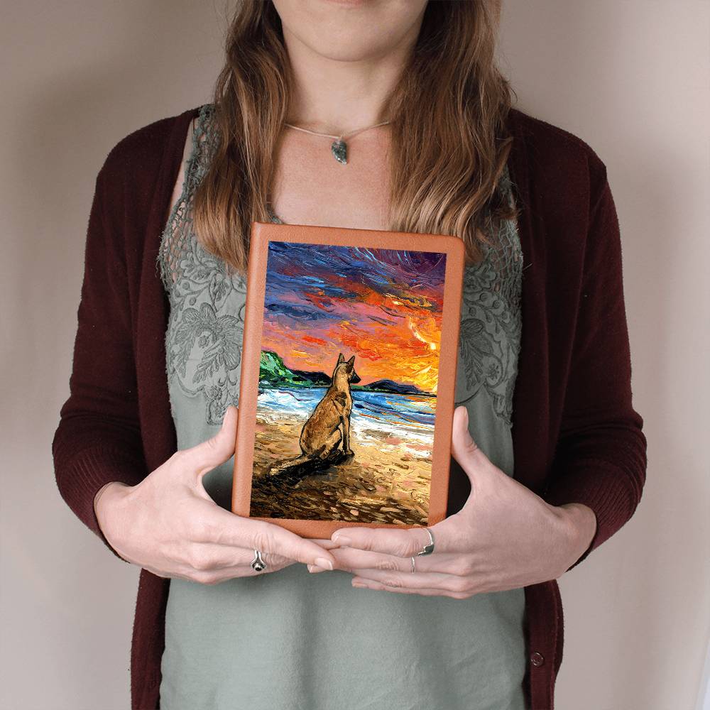 Belgian Malinois Leather Journal