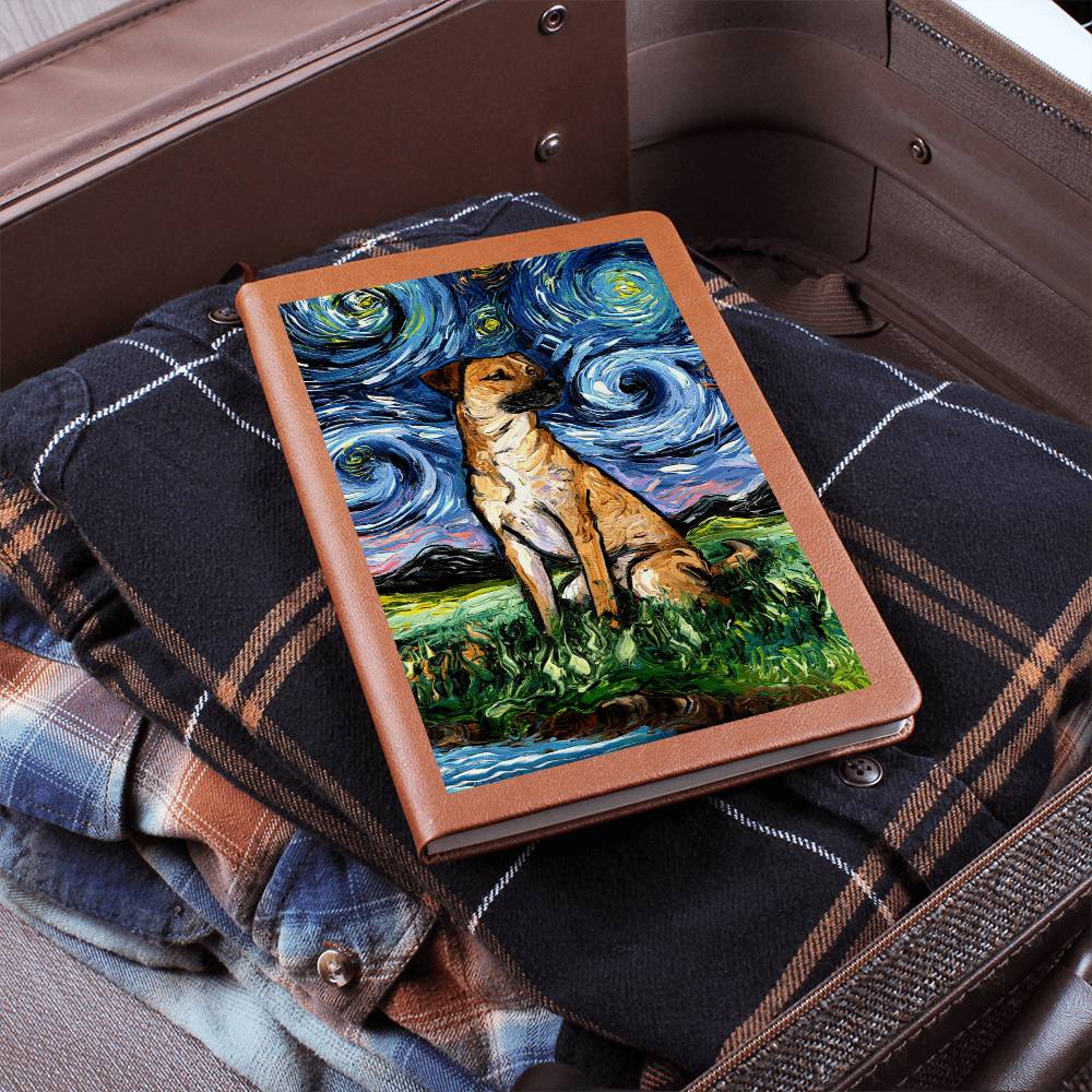 Black Mouth Cur Leather Journal