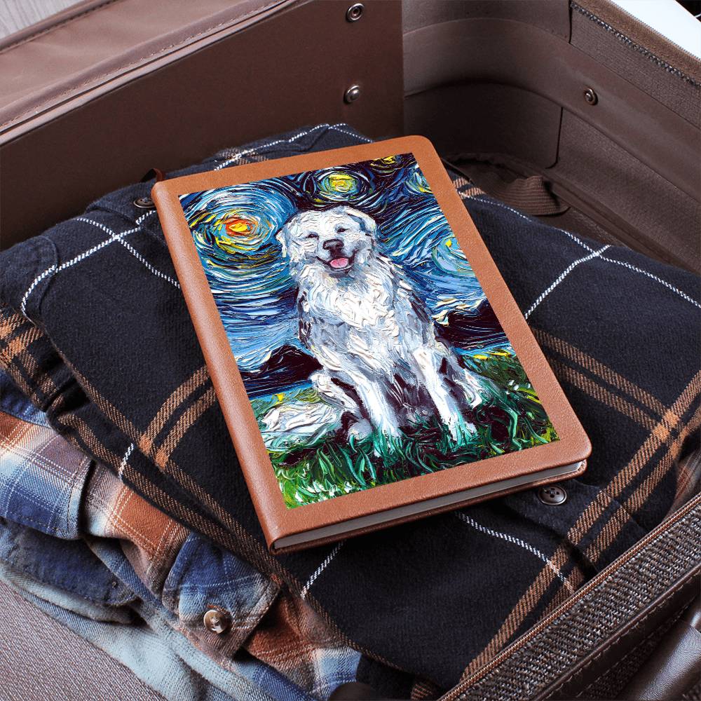Great Pyrenees Leather Journal